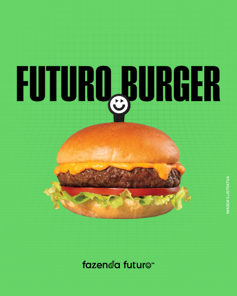 Hambúrguer Vegetariano Defumado Futuro Burguer 230g Fazenda Futuro