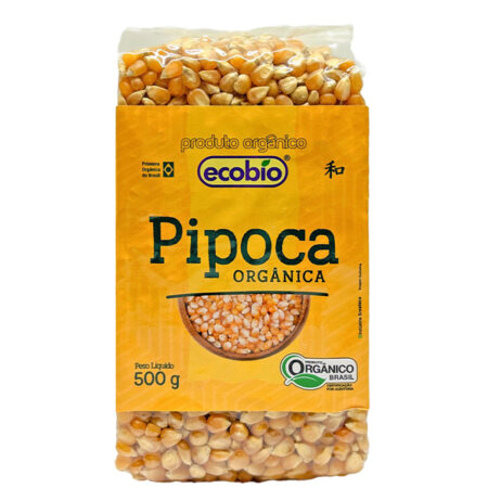 Milho de Pipoca orgânico 500g - Ecobio