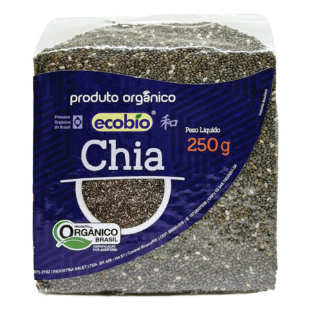 Chia Em Grão Organico 250g - Ecobio