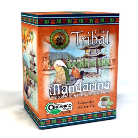 Chá Mandarina com Especiarias Orgânico 27g - Tribal Brasil
