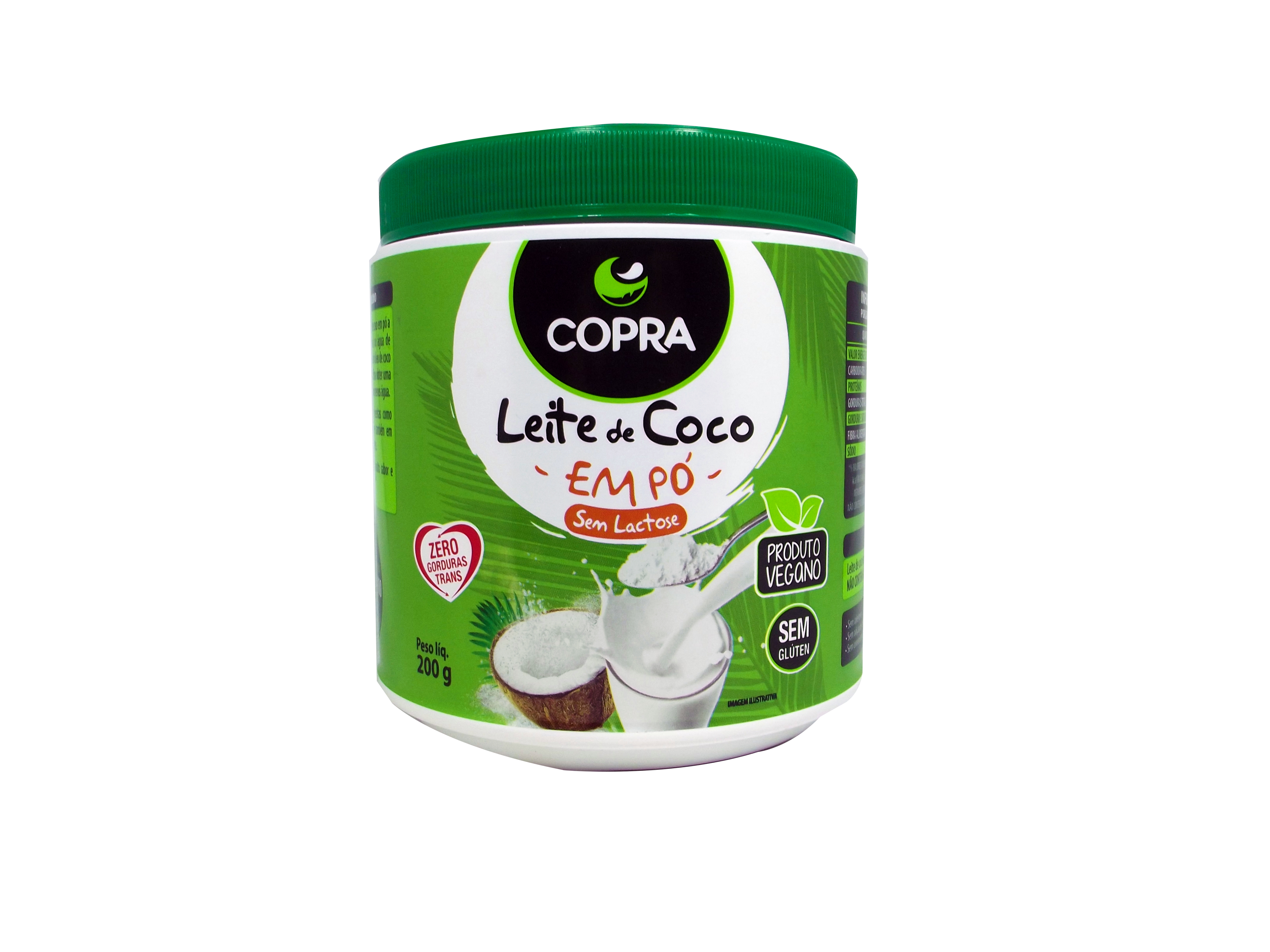 Leite de Coco em Pó 200g - Copra - Empório Cazarini