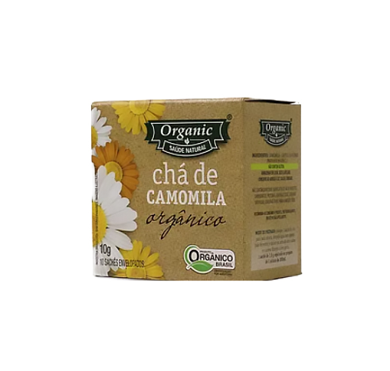 Chá de Camomila Orgânico 10g - Organic - Empório Cazarini