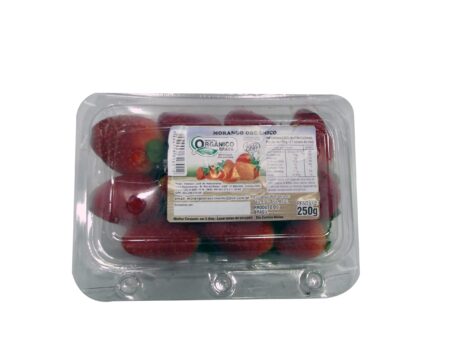 Morango Orgânico Bandeja - Terra Frutas Orgânicas