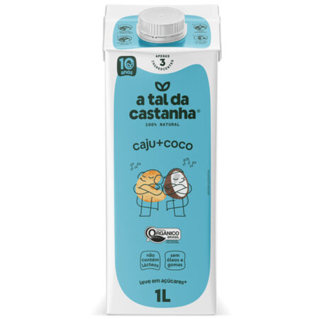 Bebida de Castanha de Caju e Coco 1l - A Tal da Castanha