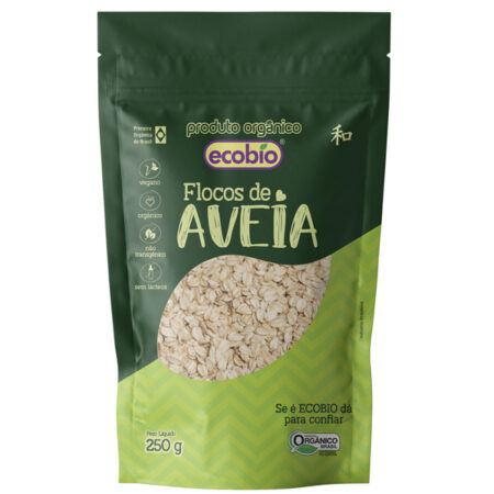 Flocos de Aveia Orgânica 250g - Ecobio