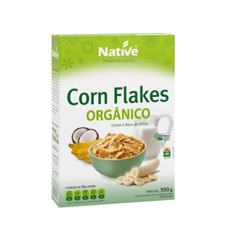 Corn Flakes Orgânico 300g - Native