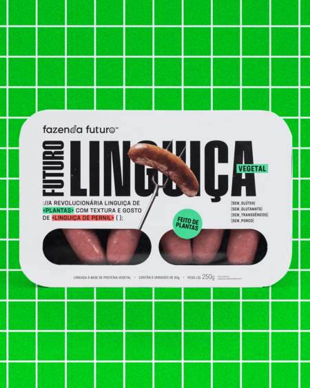 Linguiça Vegetariana 250g - Fazenda Futuro