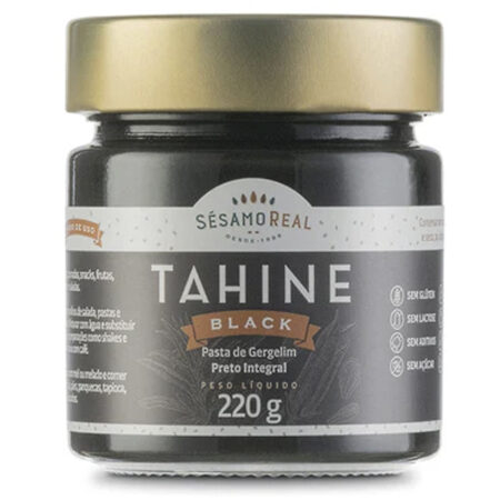 Tahine Black 220g - Sésamo Real