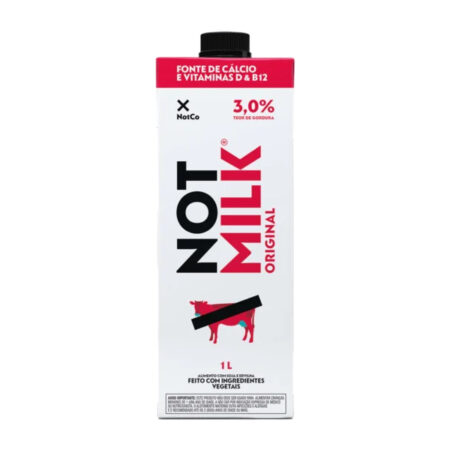 Bebida Vegetal Integral "Notmilk" 1l - Notco