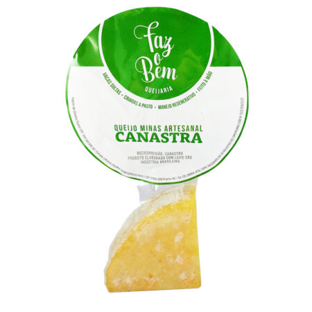 Queijo Canastra meia peça (+-250g) – Faz o Bem Orgânicos