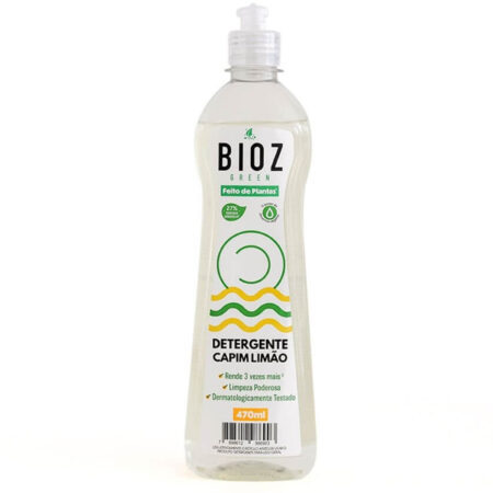 Detergente de Capim Limão Biodegradável 470ml - Bioz Green