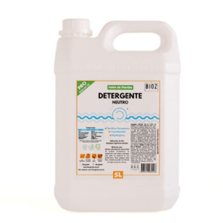 Detergente Neutro Biodegradável 5L - Bioz Green