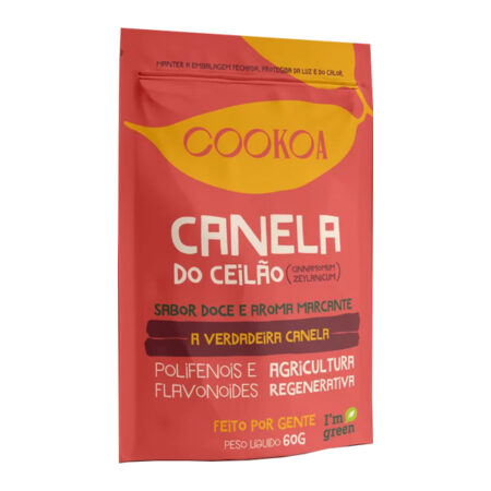 Canela do Ceilão 60g - Cookoa