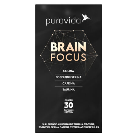 Brain Focus 30 cápsulas - Puravida