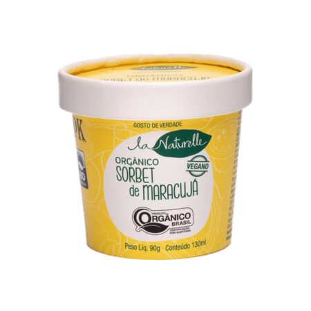 Sorbet de Maracujá 130ml - La Naturelle