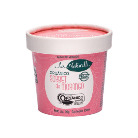 Sorbet de Morango 130ml - La Naturelle