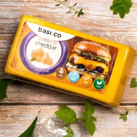 Queijo Cheddar Vegetal 250g - Basi.co
