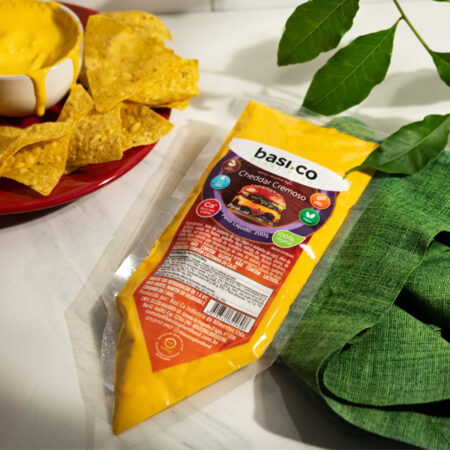 Queijo Cheddar Cremoso Vegetal 200g - Basi.co