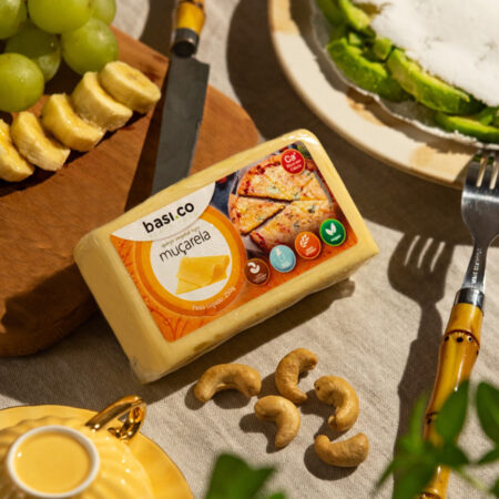 Queijo Muçarela Vegetal 250g - Basi.co