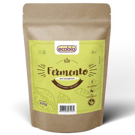 Fermento Natural sem Transgênico 400g - Ecobio
