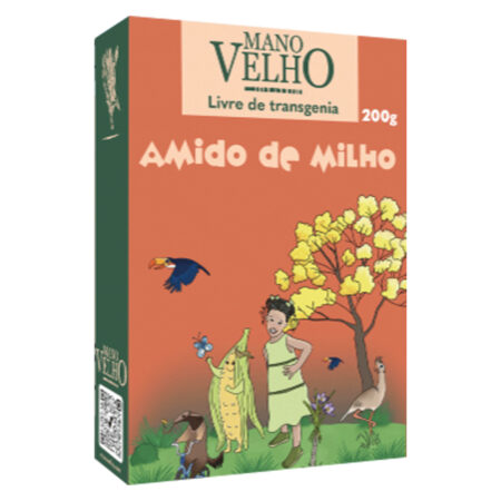 Amido de Milho sem Transgênico 200g - Mano Velho