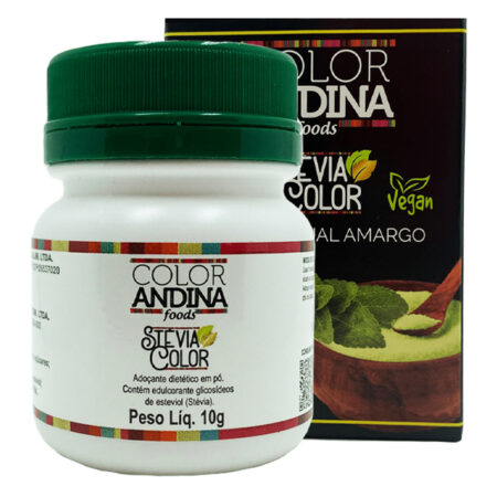 Adoçante Natural de Stévia 10g - Color Andina
