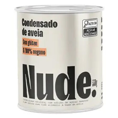 Leite Condensado de Aveia Vegano 330g - Nude