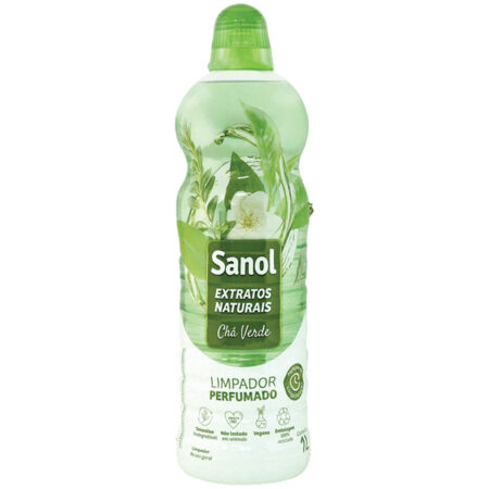 Limpador Perfumado Extratos Naturais Chá Verde 1l – Sanol