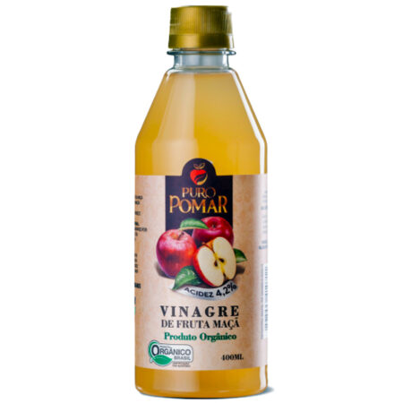 Vinagre de Maçã Orgânico 400ml - Puro Pomar