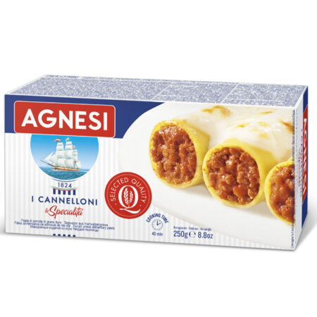 Macarrão Cannelloni (Canelone) de Sêmola de Trigo Duro 200g - Agnesi
