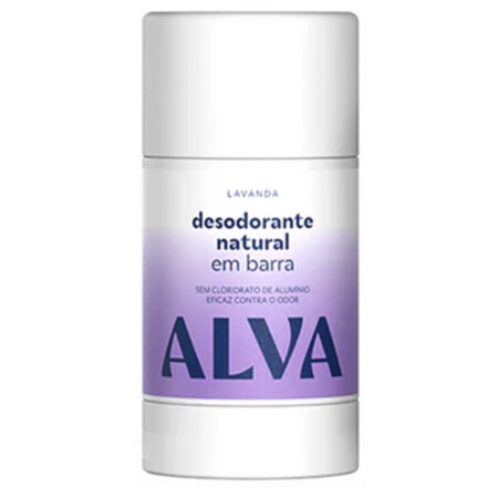 Desodorante Natural em Barra Lavanda 55g - Alva