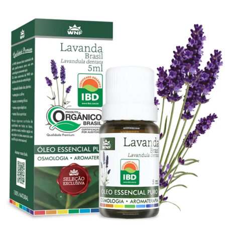 Óleo Essencial Lavanda Orgânica 5ml - WNF