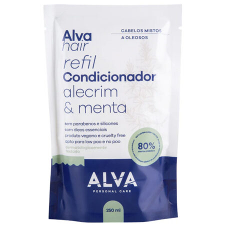 Condicionador Natural Alecrim e Menta 250ml - Alva
