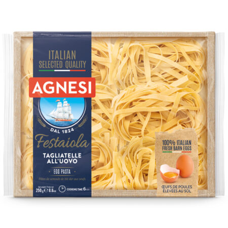 Macarrão Tagliatelle de Sêmola de Trigo Duro 200g - Agnesi