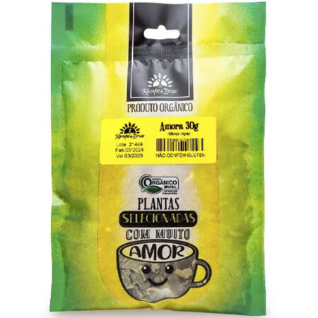 Chá de Amora Orgânico 30g - Kampo de Ervas
