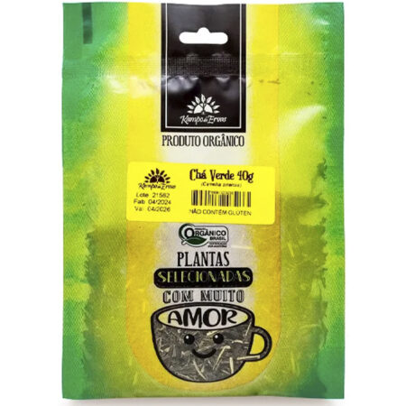 Chá Verde Orgânico 30g - Kampo de Ervas