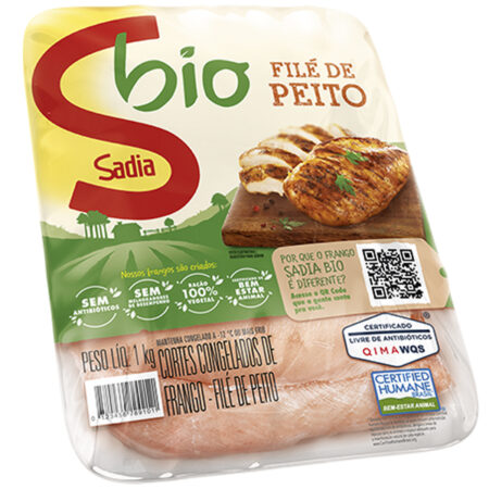 Filé de Peito Bio 1kg - Sadia