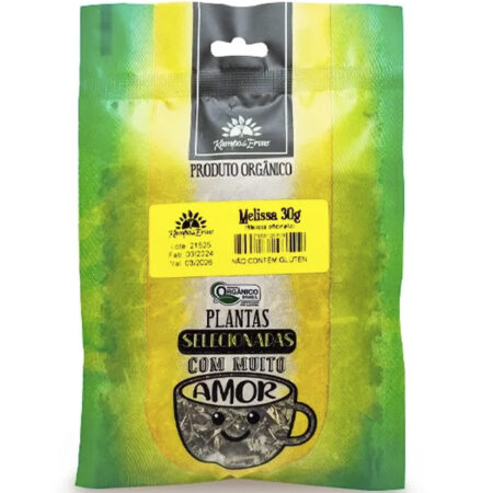 Chá de Melissa Orgânico 30g - Kampo de Ervas