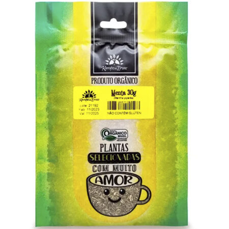 Chá de Menta Orgânica 30g - Kampo de Ervas