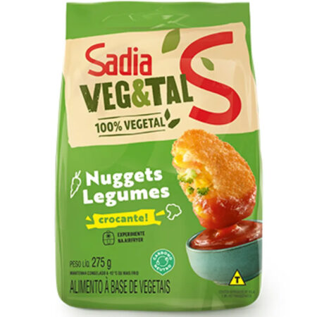 Nuggets Vegetal de Legumes 275g - Sadia