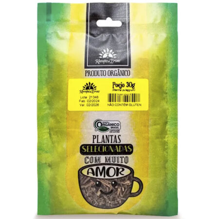 Chá de Poejo Orgânico 30g - Kampo de Ervas