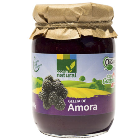 Geleia de Amora Orgânica 300g - Coopernatural