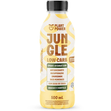 Isotônico Natural Jungle de Abacaxi e Hortelã Low Carb 500ml – Plant Power