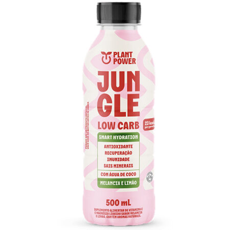 Isotônico Natural Jungle de Melância e Limão Low Carb 500ml - Plant Power