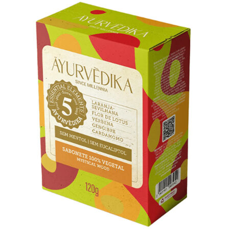 Sabonete 100% Vegetal Mystical Wood 120g - Ayurvédika