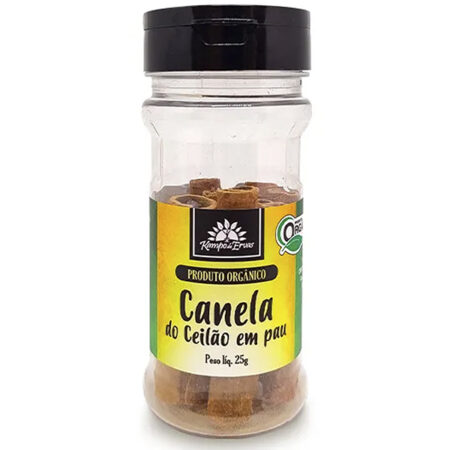 Canela do Ceilão em Pau Orgânica 25g - Kampo de Ervas