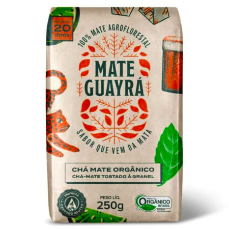 Chá Mate Tostado Orgânico 250g - Mate Guayrá