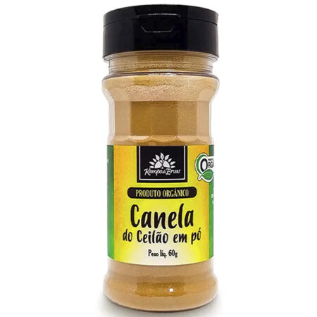 Canela do Ceilão em Pó 60g - Kampo de Ervas