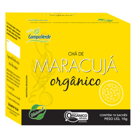 Chá de Maracujá Orgânico 10g - Campo Verde