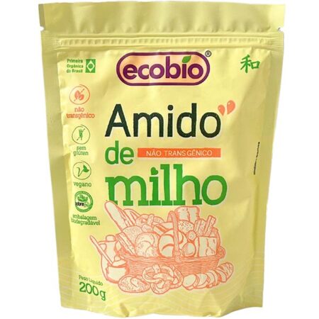 Amido de Milho sem Transgênico 200g - Ecobio
